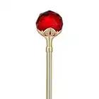 Red Scepter Wands Crystal Magic Wand for Birthday Party Prom Sceptor Apply to Adults