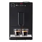 Melitta Caffeo Solo, 1.2L, Noir Pure Black, E950-222, Machine à Café et Expresso Automatique avec Broyeur à Grains