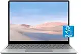 Microsoft Surface Laptop Go 12.4" Touchscreen, Intel Core i5-1035G1 Processor, 4 GB RAM, 128GB PCIe SSD, Up to 13Hr Battery Life, WiFi, Webcam, Windows 11 Pro, Platinum Silver
