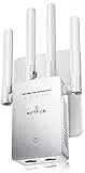 2023 WiFi Extender Internet Signal Booster and Amplifier up to 9956 sq.ft - Long Range Coverage Wireless Repeater for Home, with Ethernet Port & Access Point Mode, Support 40 Devices,1 Tap Setup