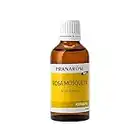 Pranarôm Aceite vegetal Rosa Mosqueta 100% Puro, Natural y Bio, para cicatrices, quemaduras, estrías y arrugas, nutritivo e hidratante para cara, cuerpo y cabello, 50 ml