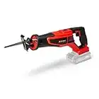 Einhell Scie sabre sans fil TE-AP 18/28 Li BL-Solo Power X-Change (Li-Ion, moteur sans charbon, poignée principale orientable, fonction anti-vibration, sans batterie ni chargeur)