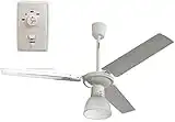 VENTILATORE DA SOFFITTO 3 PALE 70W 120CM CON LUCE MOD.WS48-4C1L