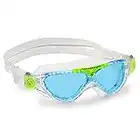 AQUASPHERE Vista JR Gafas de Natación para Niños, Niños a partir de 6 Años, Protección UV, Sellado de Silicona, Lentes Antivaho y Antifugas, Chicos y Chicas, Gafas de Natación