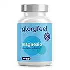 Magnesio Completo Capsule, INTEGRATORE MAGNESIO CITRATO, 200 Capsule Vegan (3 Mesi), contro Stanchezza e Affatticamento del Caldo, 250mg per Capsula, Senza Agenti Antiagglomeranti, Qualità Tedesca