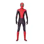 GUOHANG Enfants Adulte Superhero Spiderman Homecoming Halloween Carnaval Spider-Man Costume de Film Props Cosplay Costume, Spandex/Lycra,Spiderman 8,180CM~190CM