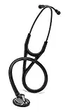 3M Littmann Stethoscope, Master Cardiology, Black Tube, Smoke Chestpiece, 27 inch, 2176