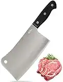 Orblue Premium Meat Cleaver - Stainless Steel Chef Butcher Knife for Cooking - Professional 7-Inch Blade for Precision Cutting - Perfect for Home Kitchen or Restaurant