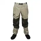 Kylebooker Les Pantalons de Pêche de Mouche de Imperméabilisent Les Pantalons Waders Imperméables Durables D'échafaudage avec Le Tissu de Tricot KB003