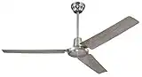 Westinghouse Lighting Industrial 56-Inch Ceiling Fan, Brushed Nickel Finish