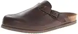 Mephisto Men's Nathan Mule,Dark Brown Scratch,8 M US