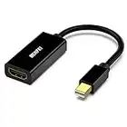 BENFEI Adattatore mini DisplayPort a HDMI, mini dp (Thunderbolt) a HDMI convertitore dorato cavo per Apple MacBook, MacBook Pro, MacBook Air, Mac mini, Microsoft Surface Pro 3/4