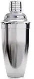 Cocktail Shaker, 750 ML Edelstahl Cocktail Shaker Martini Shaker Schüttelbecher + Mixer mit Sieb