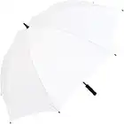 iX-brella Parapluie léger en fibre de verre pour 2 personnes XXL, Blanc. (Blanc) - .