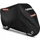 Favoto Telo Coprimoto Resistente a Acqua, Polvere, Pioggia, Vento, Escrementi di Uccelli, Copertura Antifurto per Moto Motorino Motocicletta Scooter - 295 x105 x 125cm