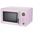 Epiq Mikrowelle 700 Watt 20 Liter Garraum Design Mikrowelle in Rosa Pink