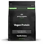 Protein Works - Proteine Vegane In Polvere - 100% A Base Vegetale E Naturale - Miscela Di Proteine Vegane - 16 Agitare - Crema Alla Vaniglia - 500g