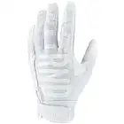 Nxtrnd G1 Pro Football Gloves, Men's & Youth Boys Sticky Receiver Gloves (White, Youth Medium)