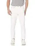 Amazon Essentials Men's Slim-Fit Stretch Jean, Bright White, 38W / 30L