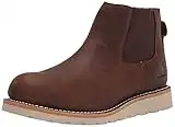 Carhartt mens Wedge 5" Pull-on Soft Toe Fw5033-m Chelsea Boot, Dark Bison Oil Tanned, 11.5 Wide US