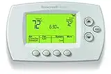 Honeywell Home Wi-Fi 7-Day Programmable Thermostat (RTH6580WF), Requires C Wire, Works with Alexa,White ,1 Pack