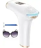 ZKMAGIC Épilateur Lumière Pulsée,IPL Épilateur Laser 999900 Flashes avec 9 Niveaux et 3 Fonctions - HR/SC/RA pour Femme et Homme, visage, corps, bikini, aisselles