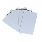 YARONGTECH - Tarjetas de PVC en blanco para impresoras de tarjetas de identificación (30 Mil CR8030), color blanco