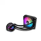 ASUS ROG Strix LC 120 RGB All-in-one Liquid CPU Cooler with Aura Sync RGB, and 1x ROG 120mm ARGB Radiator Fan