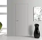 Porta Raso Muro serratura magnetica Filomuro per muratura o cartongesso Easy Wall BIANCA PRONTA CONSEGNA da 70x210 spingi dx - tira sx