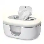 Babelio Baby Wipes Warmer with Night Light, Water Wipes Dispenser for Baby Wipes of Huggies, Pampers, Honest etc.