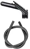 Pine Ridge Archery Nitro Peep Sight, Black, 1/4-Inch