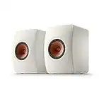 KEF LS50 Meta Altavoz de estantería Mineral White, Altavoz Monitor | HiFi | Cine en casa | 40-100 vatios