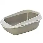 BAC LITIERE GEANT POUR CHAT 65 CM /GRANDE MAISON TOILETTE POUR CHAT JUSQU’À 8/9 KG