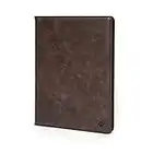 Porter Riley - Custodia in pelle per iPad Mini 5 (7,9 pollici) 2019 rilascio. Premium Genuine Leather Stand/Cover/Flip Case (cioccolato marrone)