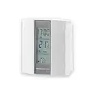 Honeywell Home T136C110AEU T136: Programmable Thermostat, White