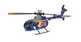 Carrera RC Hubschrauber 2,4GHz Red Bull BO 105 C I Ferngesteuerter Helicopter Carrera Profi RC I ab 14 Jahren I Red Bull Helikopter ferngesteuert