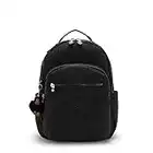 Kipling Seoul L Solid Sac à dos pour ordinateur portable, True Black2, 12.75" L x 17.25" H x 9" D