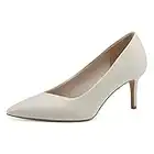 Tamaris Damen Klassische Pumps, Frauen Absatzschuhe,TOUCHit-Fußbett,hochhackige Schuhe,Ausgehschuhe,Abendschuhe,Court Shoes,Ivory,36 EU