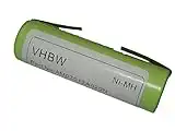 vhbw Batterie compatible avec Philips Norelco RQ320, T2000, T3000, T600, T6000, T660 rasoir tondeuse électrique (2000mAh, 1,2V, NiMH)