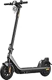 NIU KQi2 Pro Electric Scooter Adult, E Scooter 40km Long Range, Max Speed 25km/h, 300W Motor, APP Control, Double Braking Systme, Foldable and Portable (Grey)