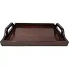 G.E.T. RST-18314 Serving Tray, 18" x 14", Mahogany