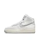 Nike Air Force 1 Sculpt, Sneaker Femme, Summit White/Silver-Coconut Milk, 41 EU