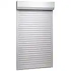 vidaXL Persiana Enrollable Aluminio Cortinas Estores Ventana Casa Hogar Venecianas Decoración Accesorios Muebles Bricolaje 100x210 cm Blanca