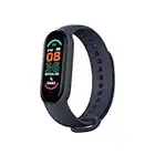 Zhiyavex Reloj Inteligente con Rastreador de Actividad Física, Pulsera a Prueba de Agua IP67, Rastreador de Actividad Física con Contador de Pasos, Monitor de Ritmo Cardíaco, Monitor de Sueño, Mens