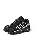 Salomon Speedcross 4 Gore-Tex Chaussures de Trail Running pour Homme, Imperméables, Maintien Précis du Pied, Confort Anti-intempéries, Black, 40 2/3