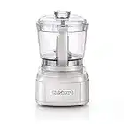 Cuisinart ECH4SE Mini Prep Pro Style Collection, Mini Hachoir et Robot de Cuisine, Capacité 900ml, Gris Perle