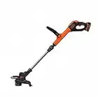 BLACK+DECKER 20V Max Lithium 2-Speed String Trimmer/Edger, 12" (LST522) (Discontinued By Manufacturer)