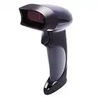 BEVA 1D 2,4 GHz Scanner Code Barre Laser Lecteur de Codes à Barres USB Scanner de Poche sans Fil à Plage de 100m Barcode Scanner Douchette Code Barre Design Ergonomique, 1800 mAh Plug and Play