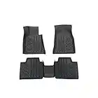 DESLE Full Cover Custom 3D Car Floor Mats for BMW 3-Series Sedan xDrive 2019-2023 Models - Laser Measured, Largest Coverage, Waterproof, All Weather. 3Pcs