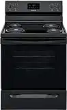 Frigidaire FCRC3012AB 30" Electric Range with 4 Coil Elements, 5.3 cu. ft. Oven Capacity, Store-More Storage Drawer, Electronic Kitchen Timer, in Black